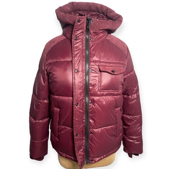 Koolaburra by UGG burgundy wine puffer coat size Small - Picture 5 of 16